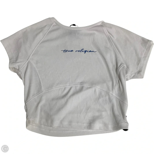 Top Short Sleeve By True Religion In White, Size: M
