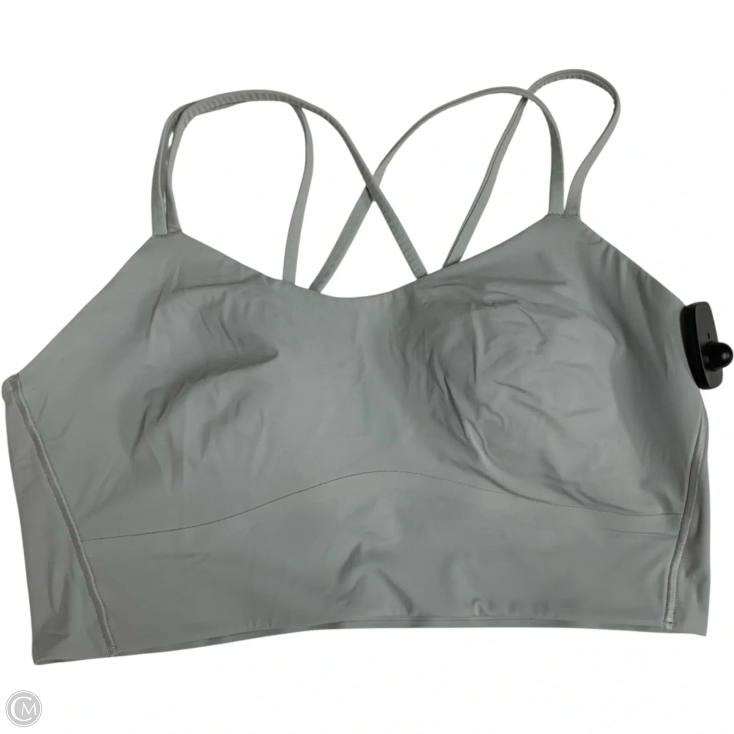 Athletic Bra By Lululemon In Grey, Size: Xl