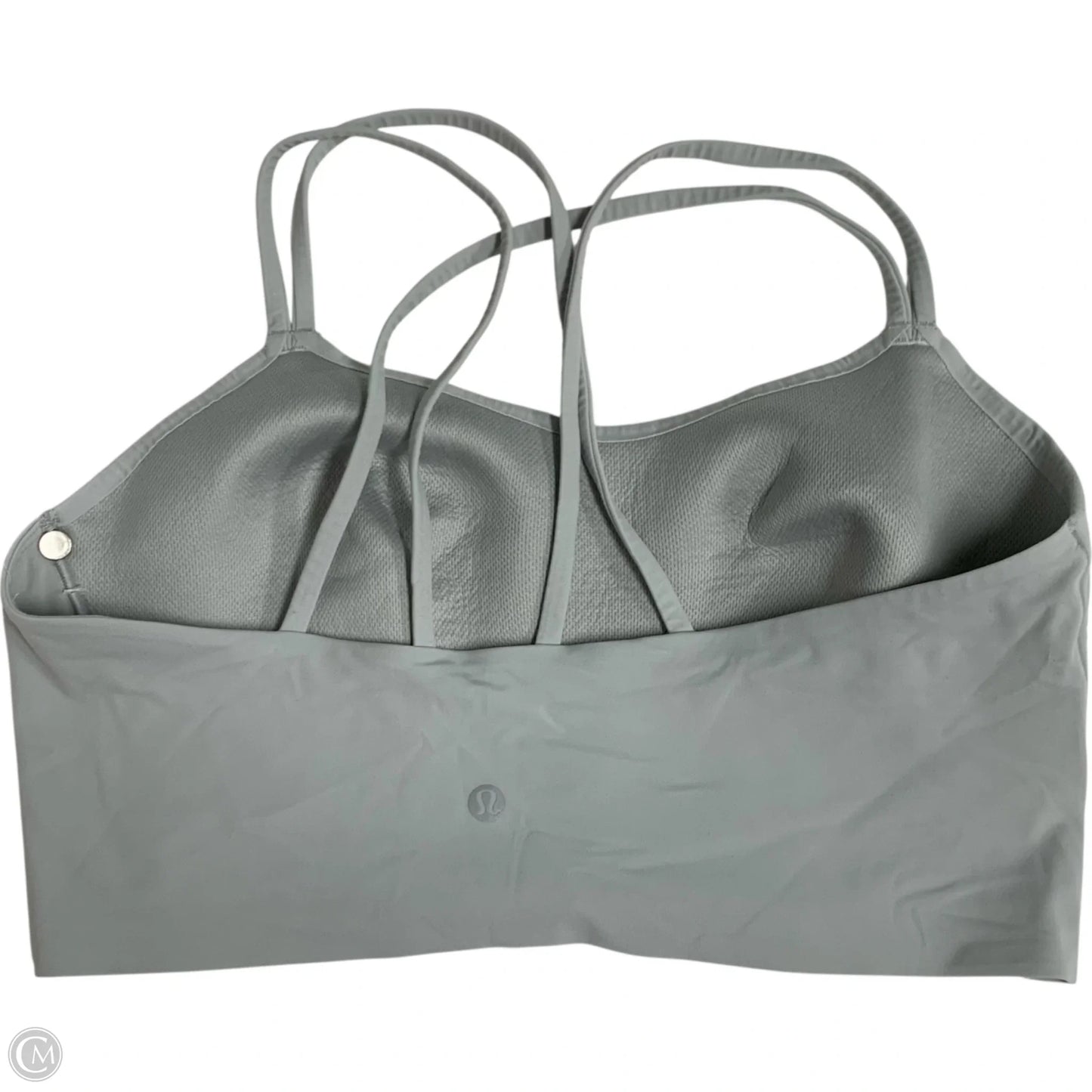 Athletic Bra By Lululemon In Grey, Size: Xl