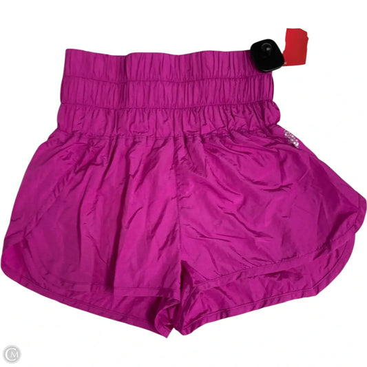 Athletic Shorts By Free People In Purple, Size: Xs