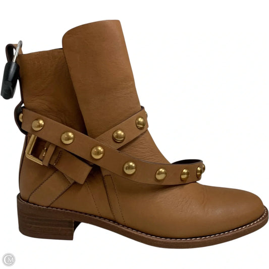 Boots Designer By See By Chloe In Tan, Size: 5.5