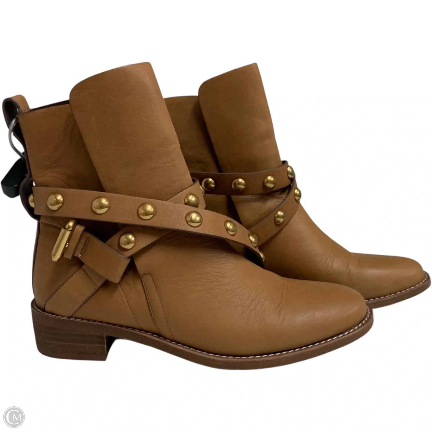 Boots Designer By See By Chloe In Tan, Size: 5.5