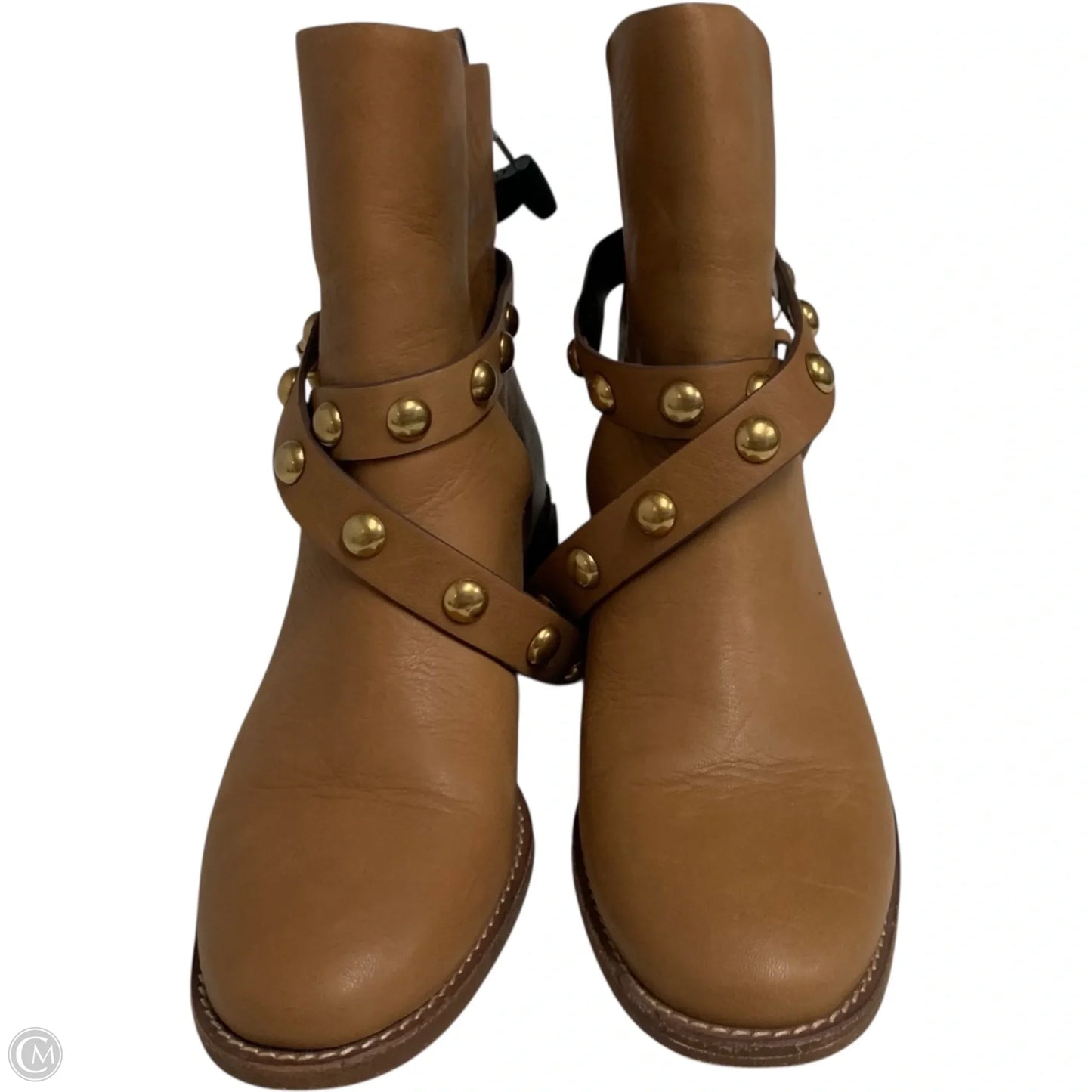 Boots Designer By See By Chloe In Tan, Size: 5.5