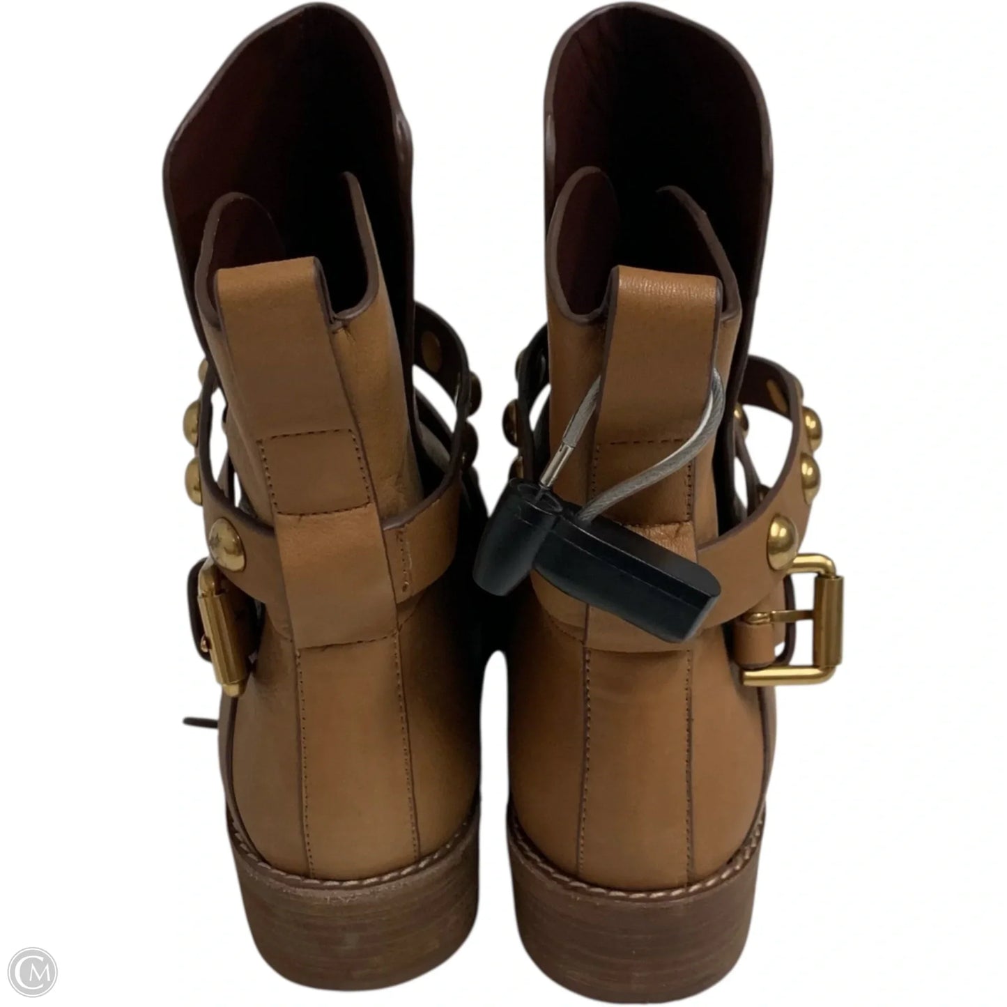 Boots Designer By See By Chloe In Tan, Size: 5.5
