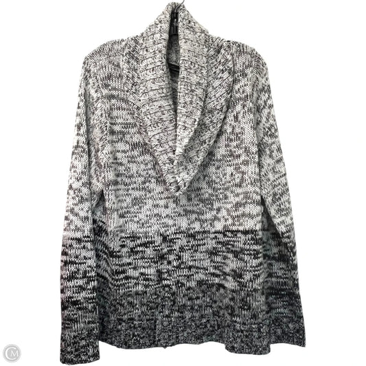 Sweater By Christina Gerard In Black & White, Size: 2x
