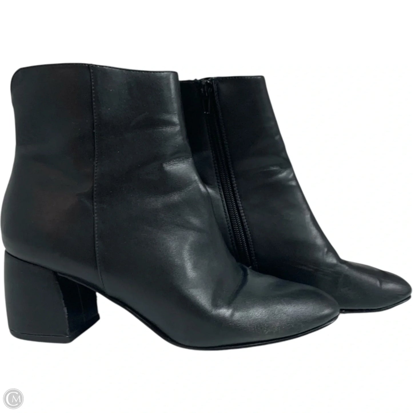 Boots Ankle Heels By Chinese Laundry In Black, Size: 9