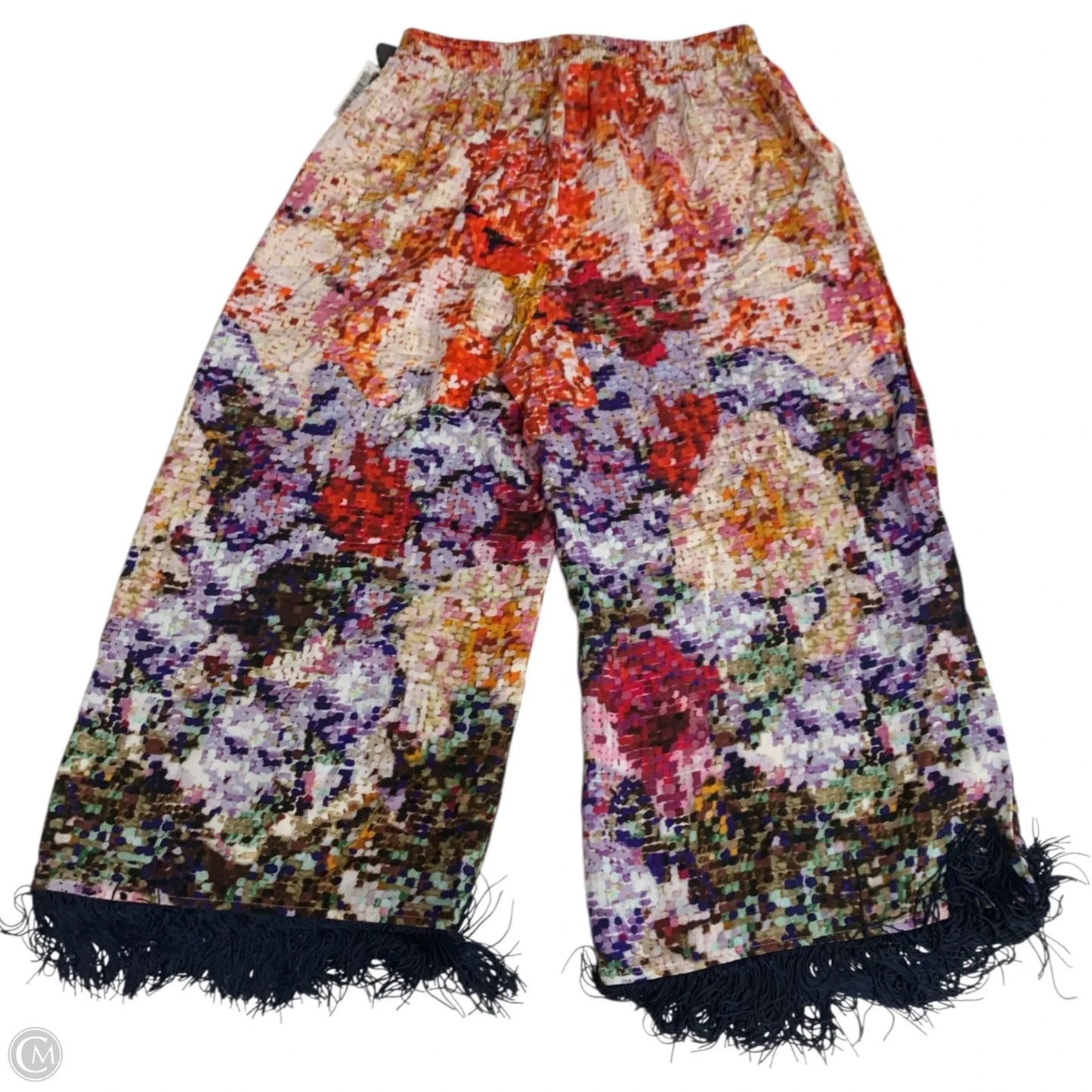 Pants Wide Leg By Anthropologie In Multi-colored, Size: S