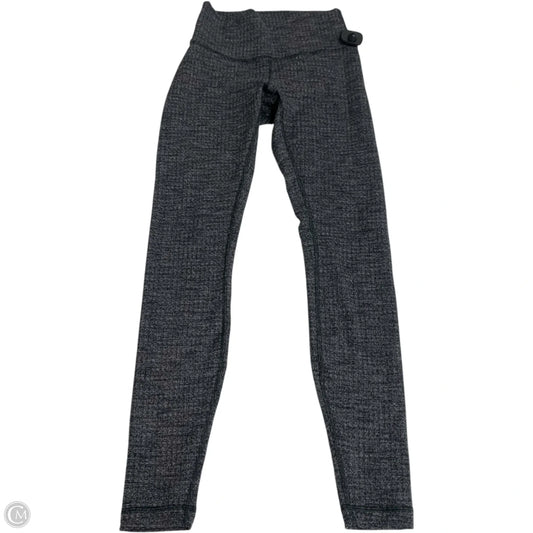 Athletic Leggings By Lululemon In Grey, Size: S