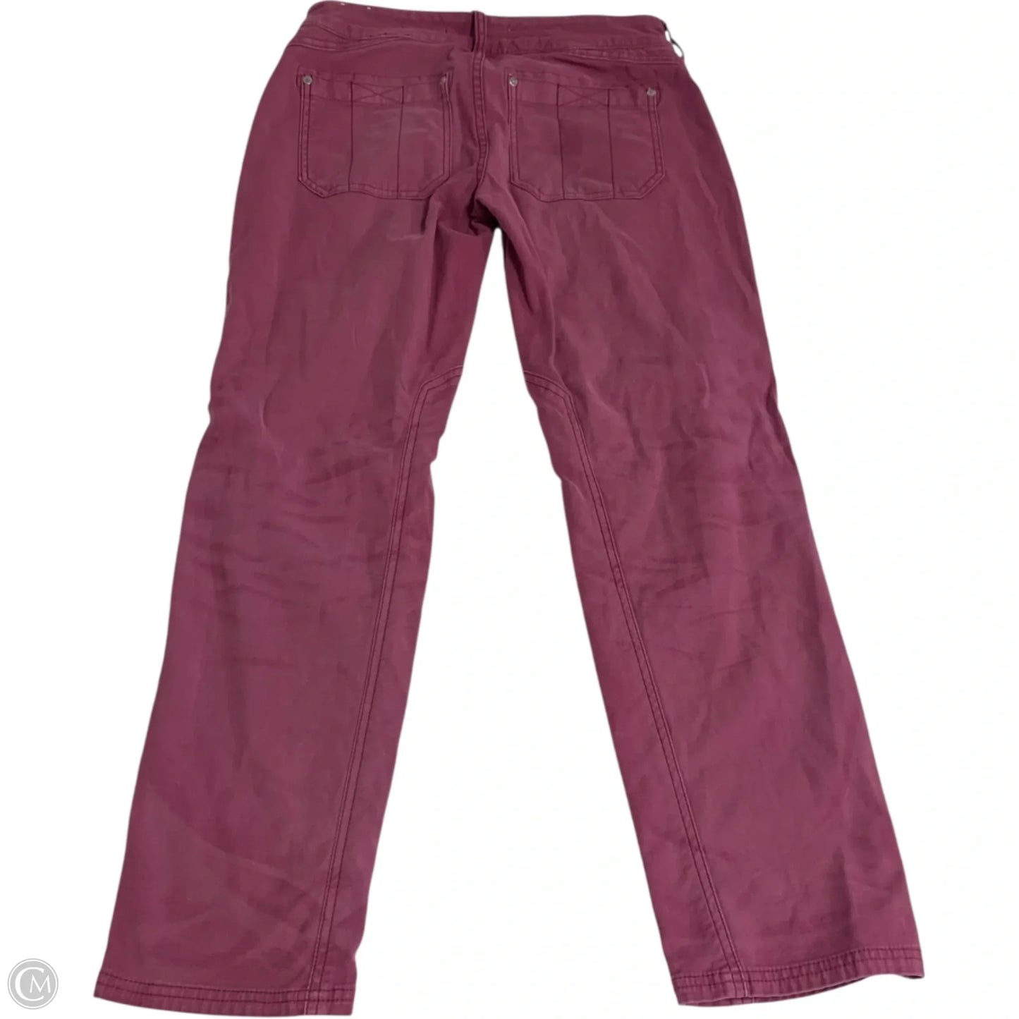 Jeans Straight By Pilcro In Pink Denim, Size: 4