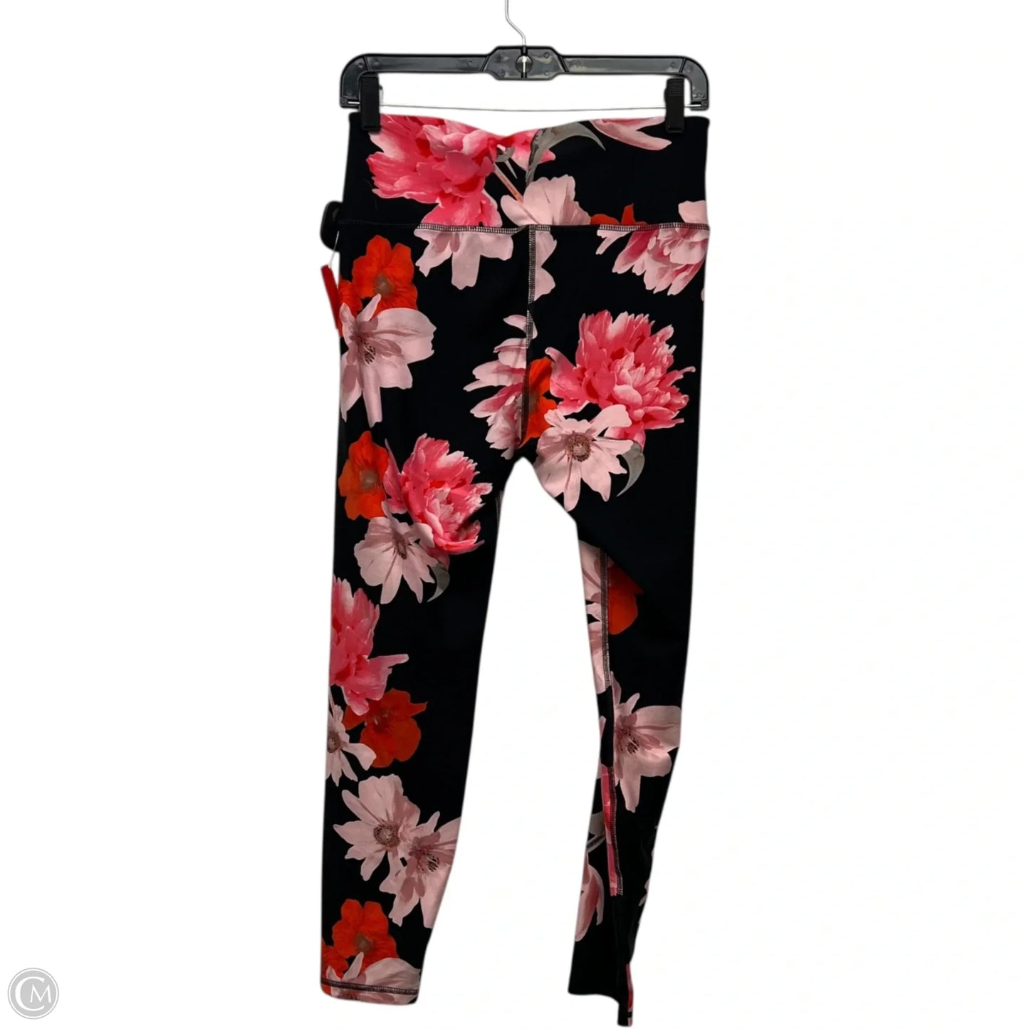 Athletic Leggings By Old Navy In Black & Pink, Size: L