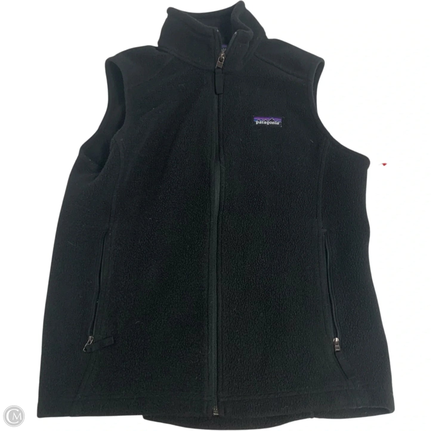 Vest Fleece By Patagonia In Black, Size: M