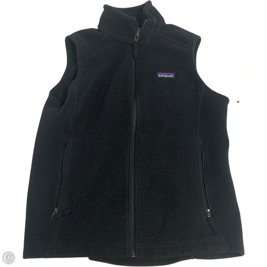 Vest Fleece By Patagonia In Black, Size: M