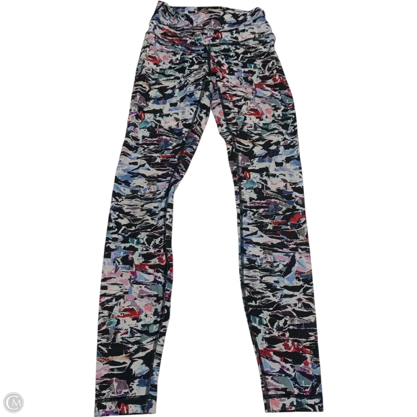 Athletic Leggings By Lululemon In Multi-colored, Size: S
