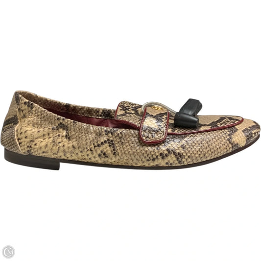 Shoes Designer By Tory Burch In Snakeskin Print, Size: 7