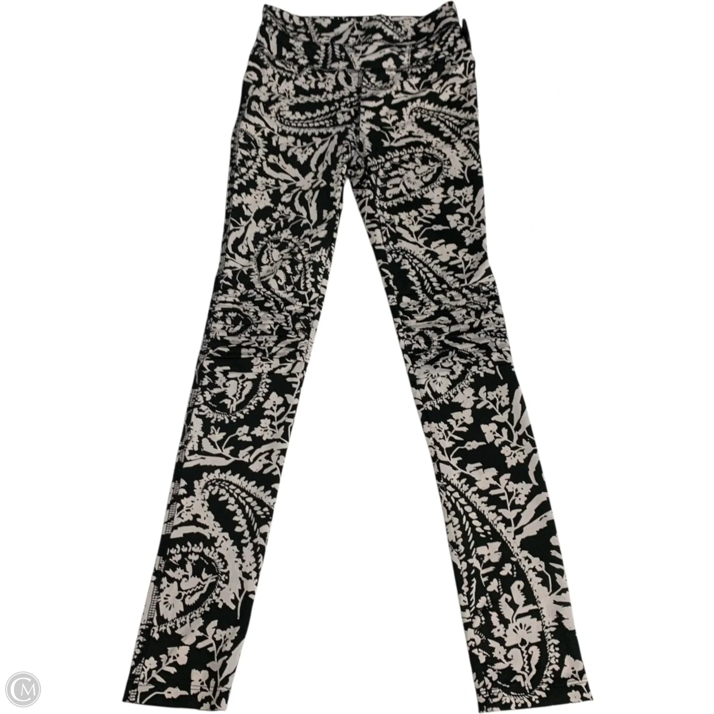 Athletic Leggings By Free People In Black & White, Size: Xs