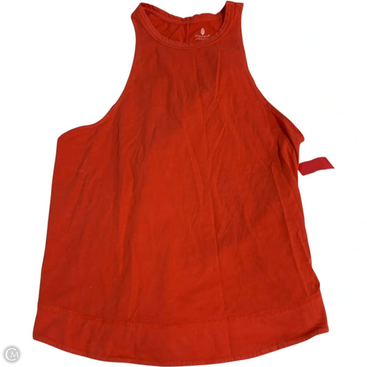 Tank Top By Free People In Orange, Size: L