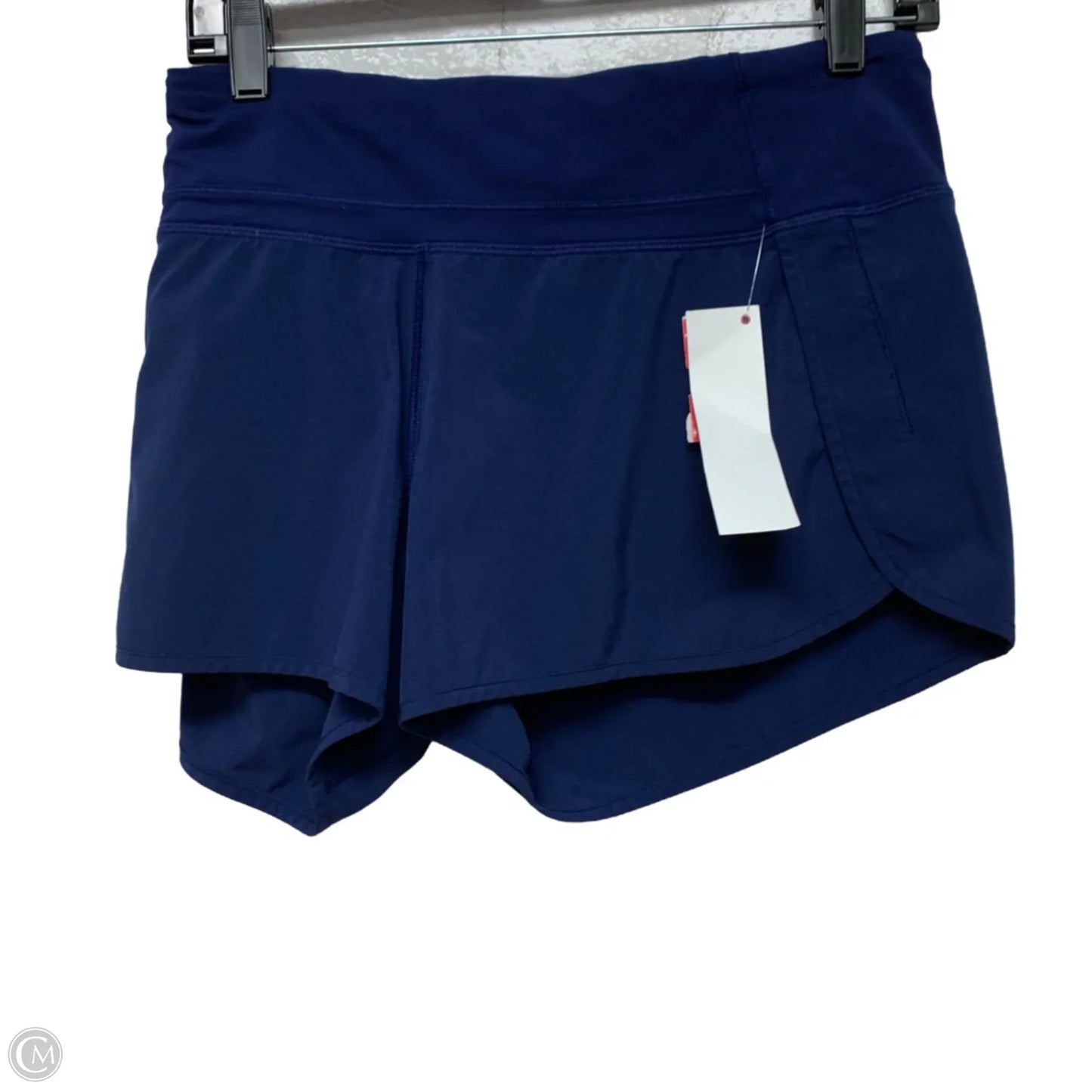 Athletic Shorts By Lululemon In Blue, Size: L