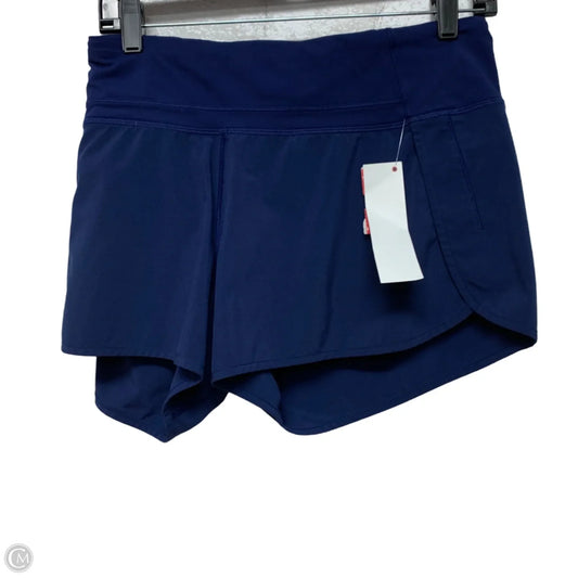Athletic Shorts By Lululemon In Blue, Size: L