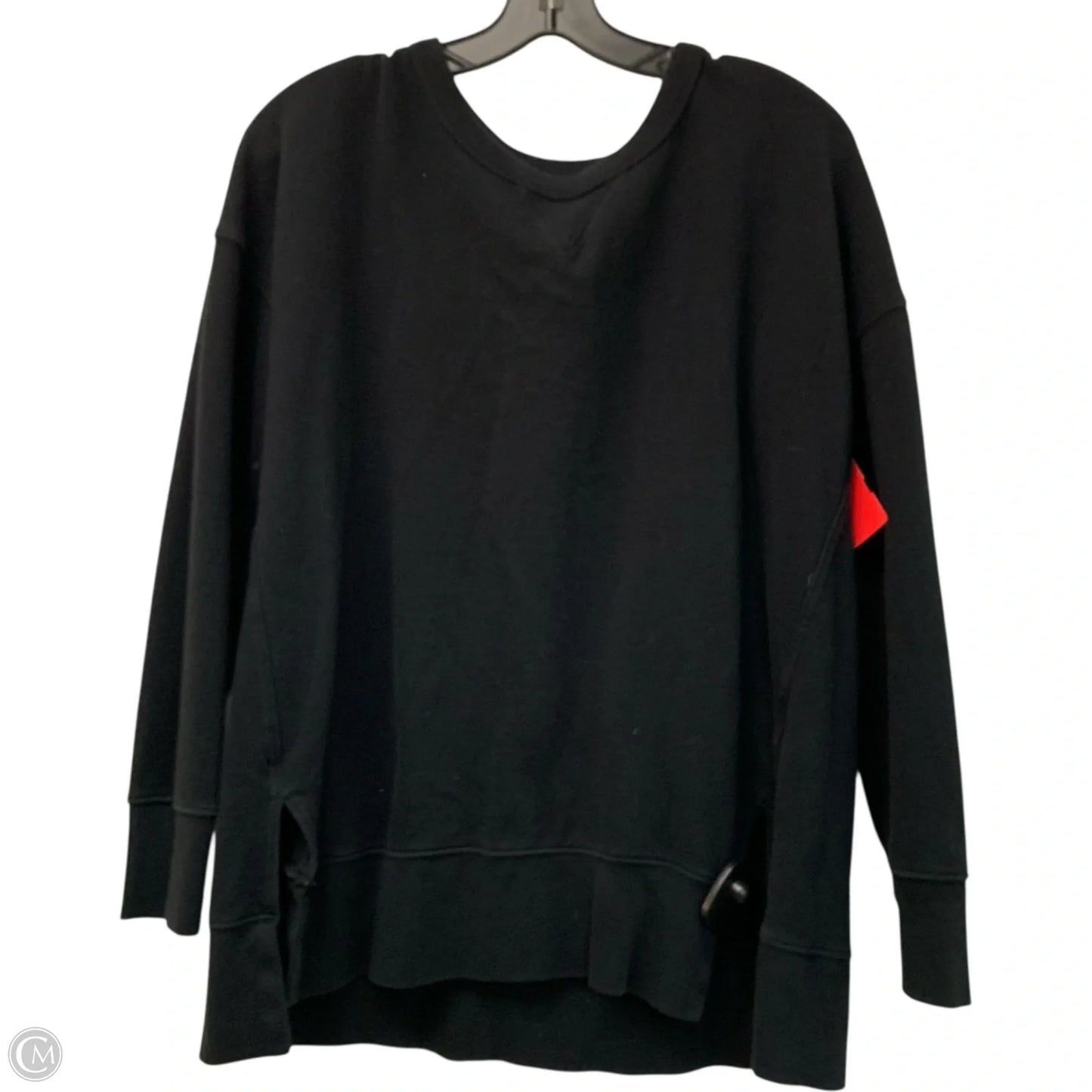 Sweatshirt Crewneck By Gap In Black, Size: M