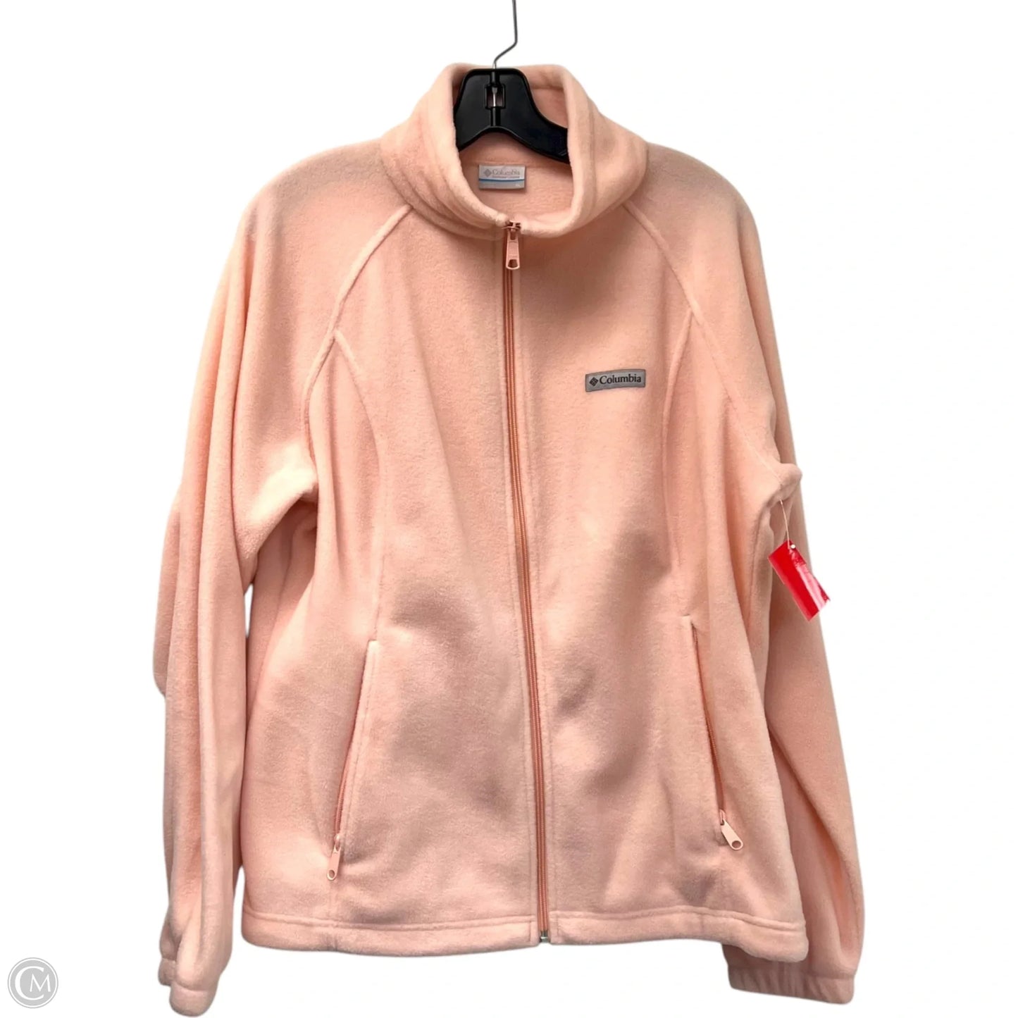 Jacket Fleece By Columbia In Pink, Size: Xl