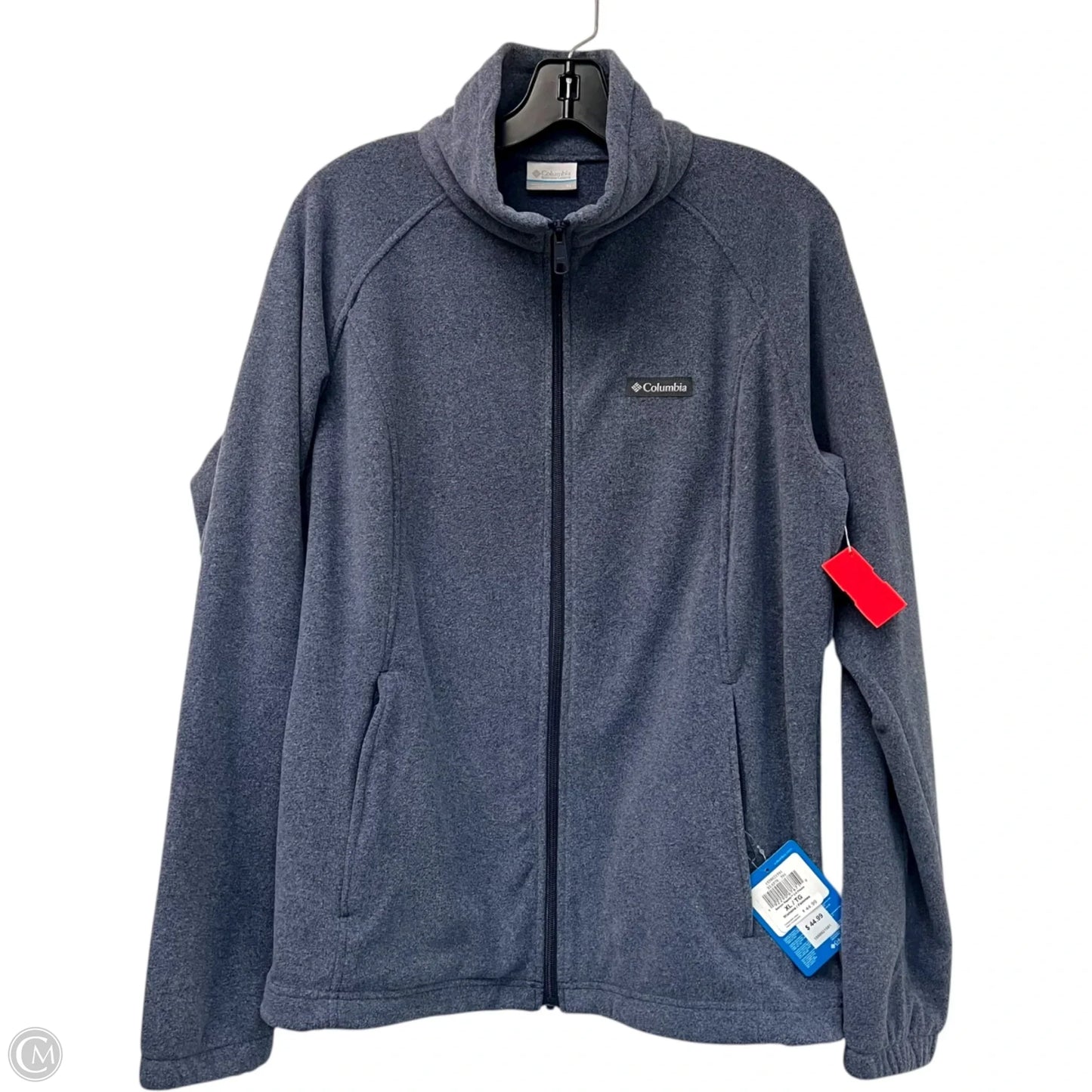Jacket Fleece By Columbia In Blue, Size: Xl