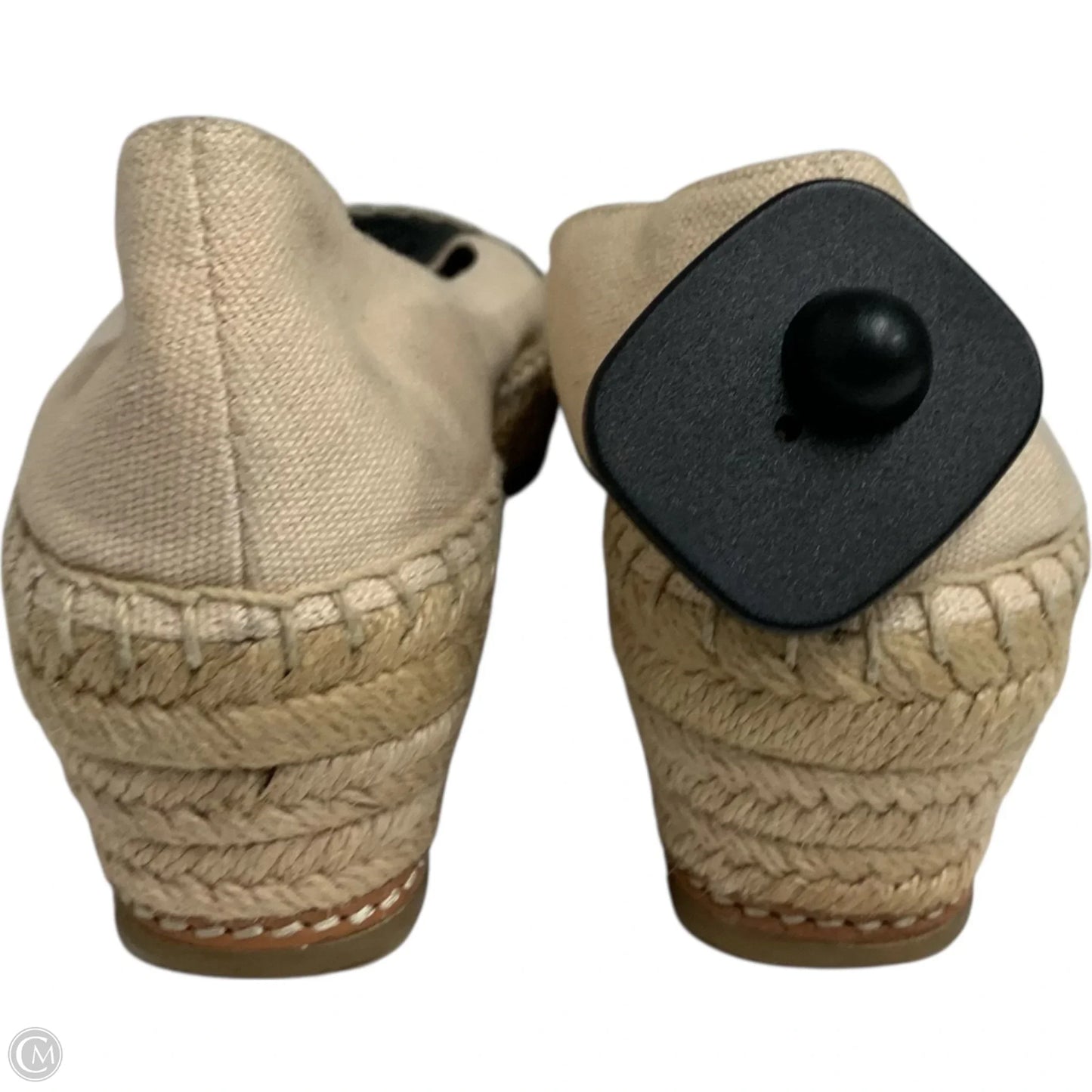 Shoes Designer By Tory Burch In Black & Cream, Size: 9
