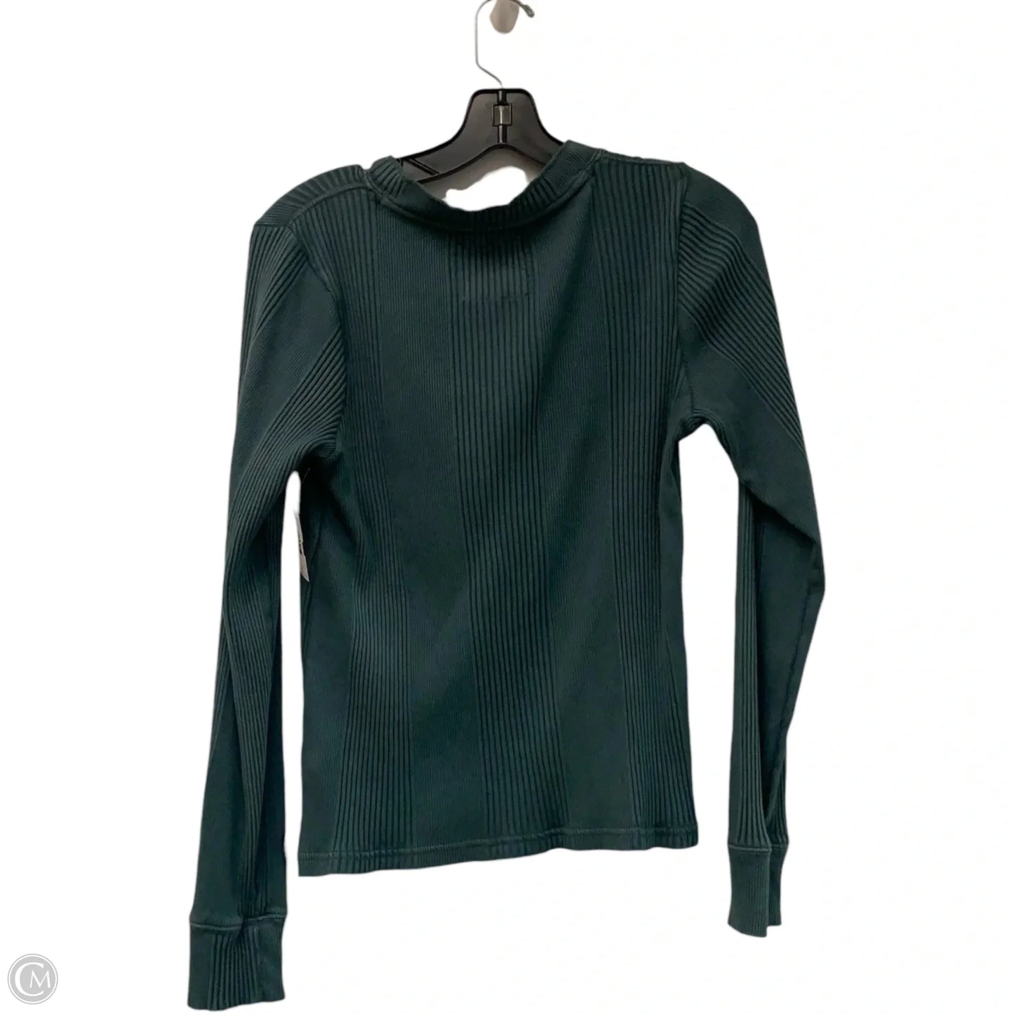Top Long Sleeve By Aerie In Green, Size: L