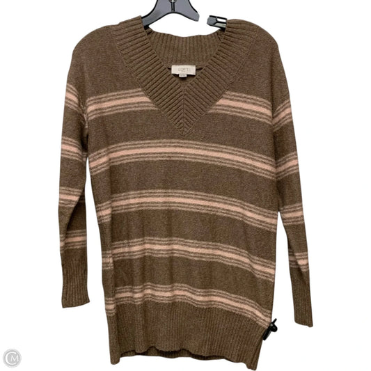 Sweater By Loft In Brown, Size: Xs