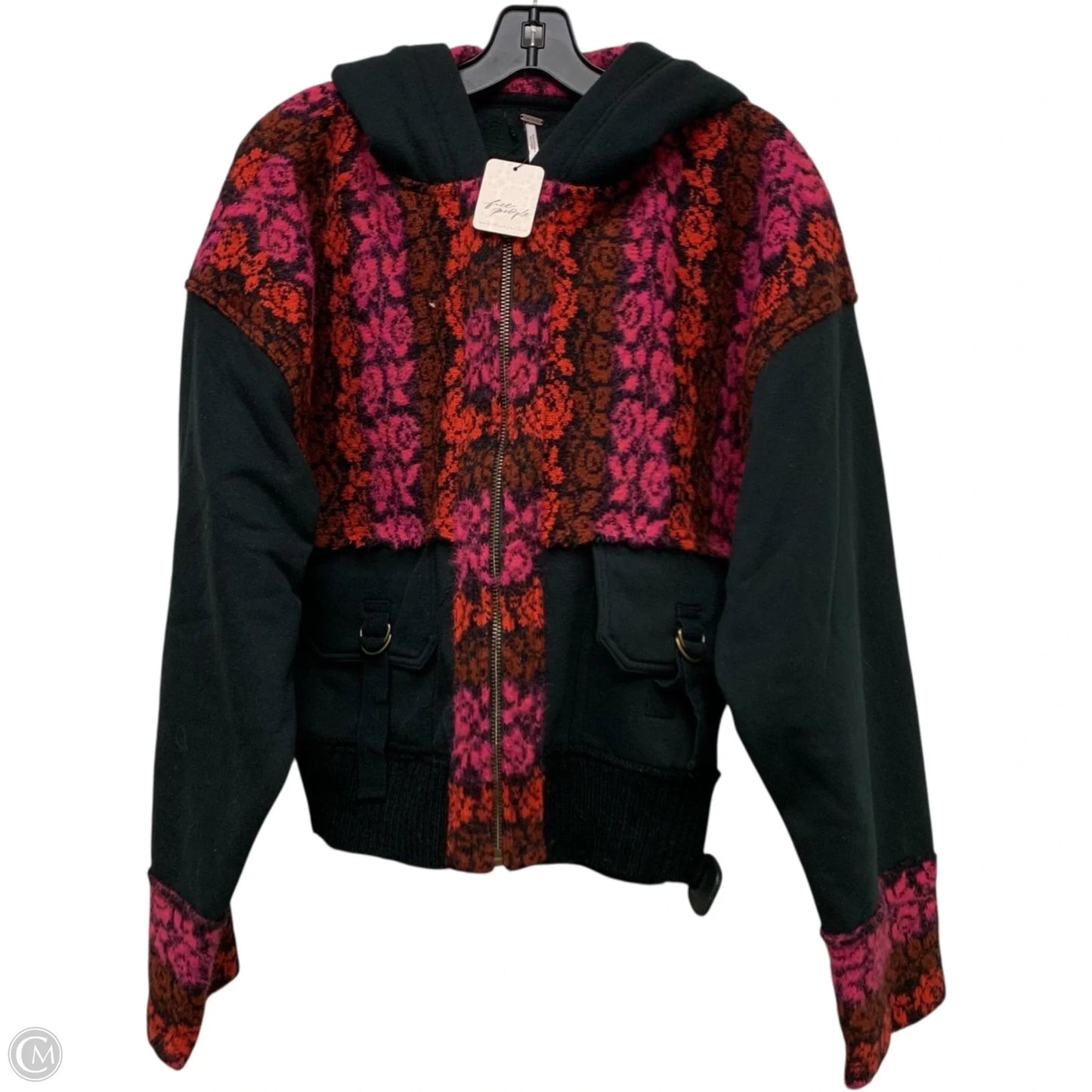 Jacket Other By Free People In Black & Pink, Size: Xs