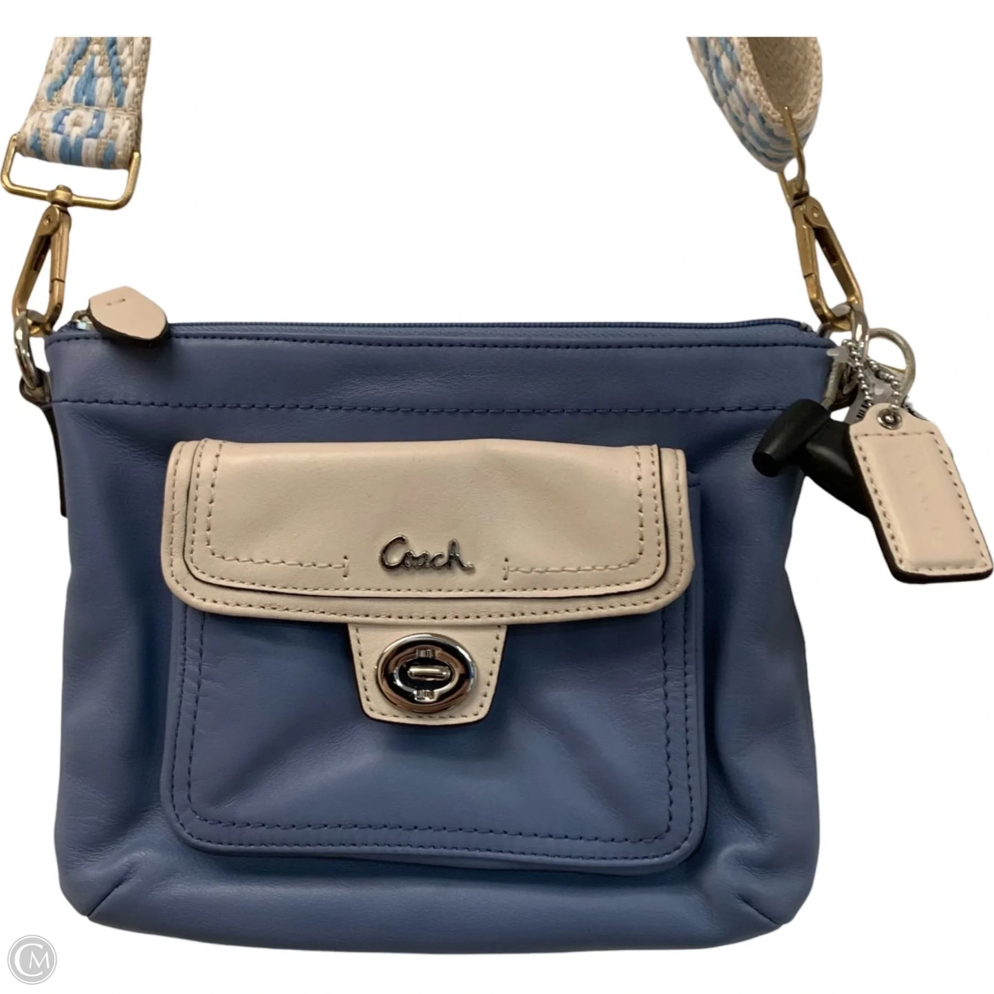 Crossbody Designer By Coach, Size: Small