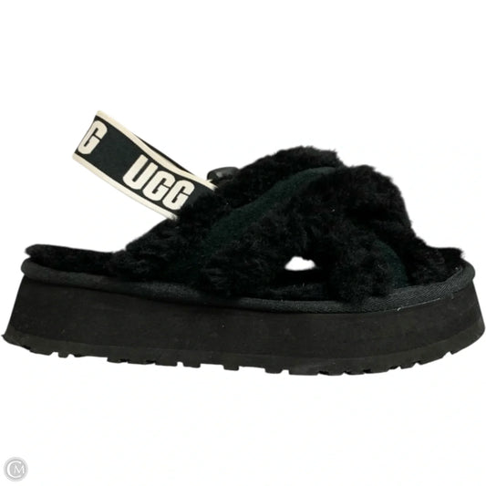 Sandals Designer By Ugg In Black, Size: 7