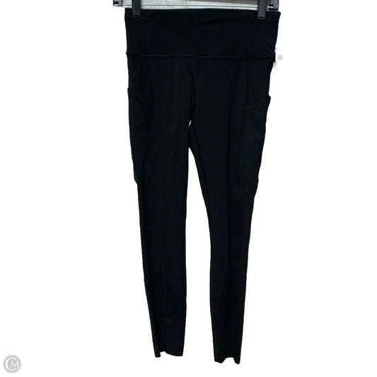 Athletic Leggings By Lululemon In Black, Size: S