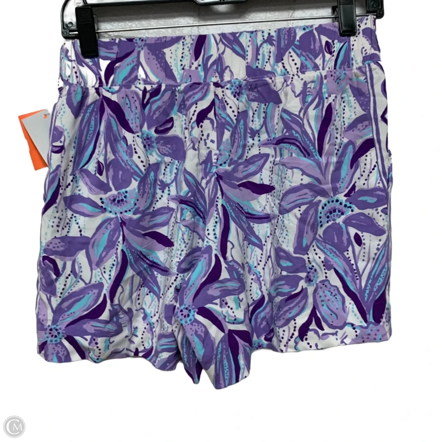 Shorts Designer By Lilly Pulitzer In Purple & White, Size: Xs