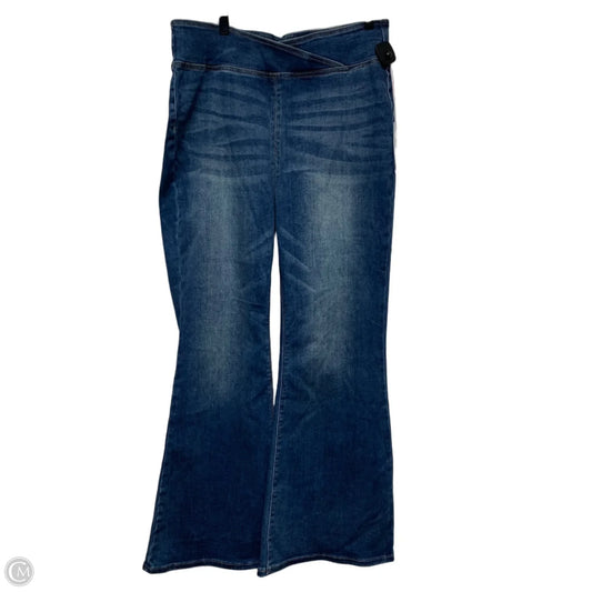 Jeans Boot Cut By Risen In Blue Denim, Size: 2x
