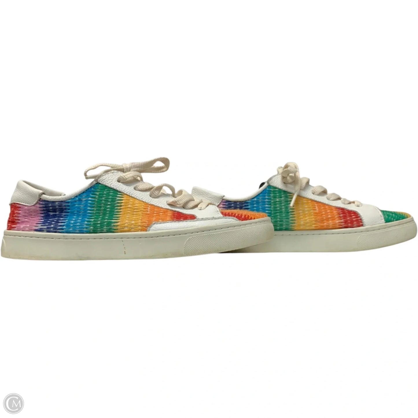 Shoes Sneakers By Soludos In Rainbow Print, Size: 8.5