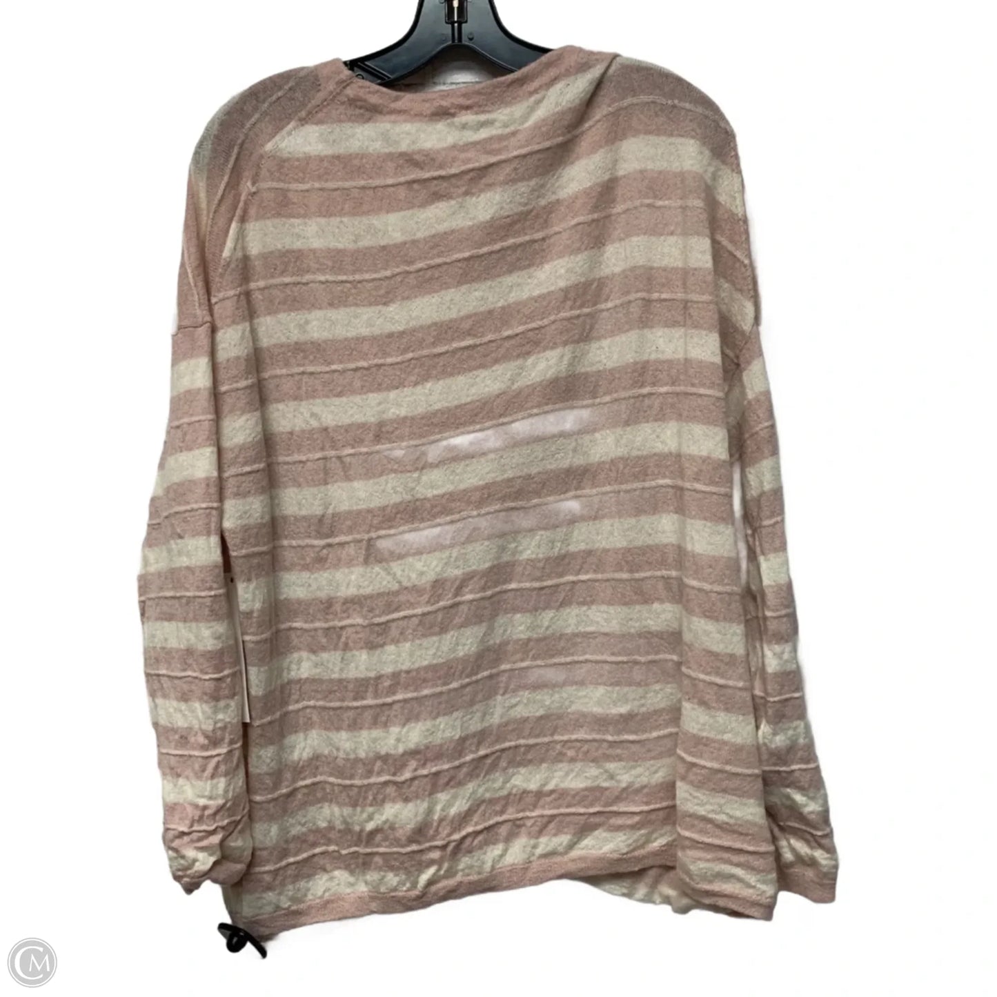 Top Long Sleeve Designer By All Saints In Striped Pattern, Size: S