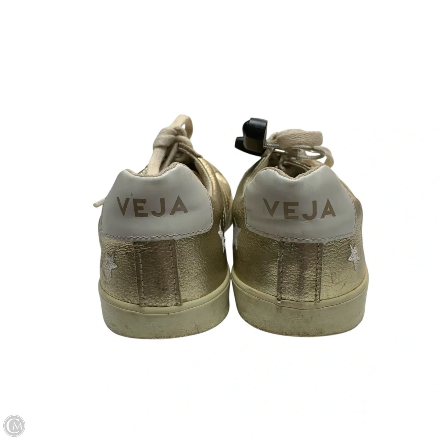 Shoes Sneakers By Madewell In Gold, Size: 8