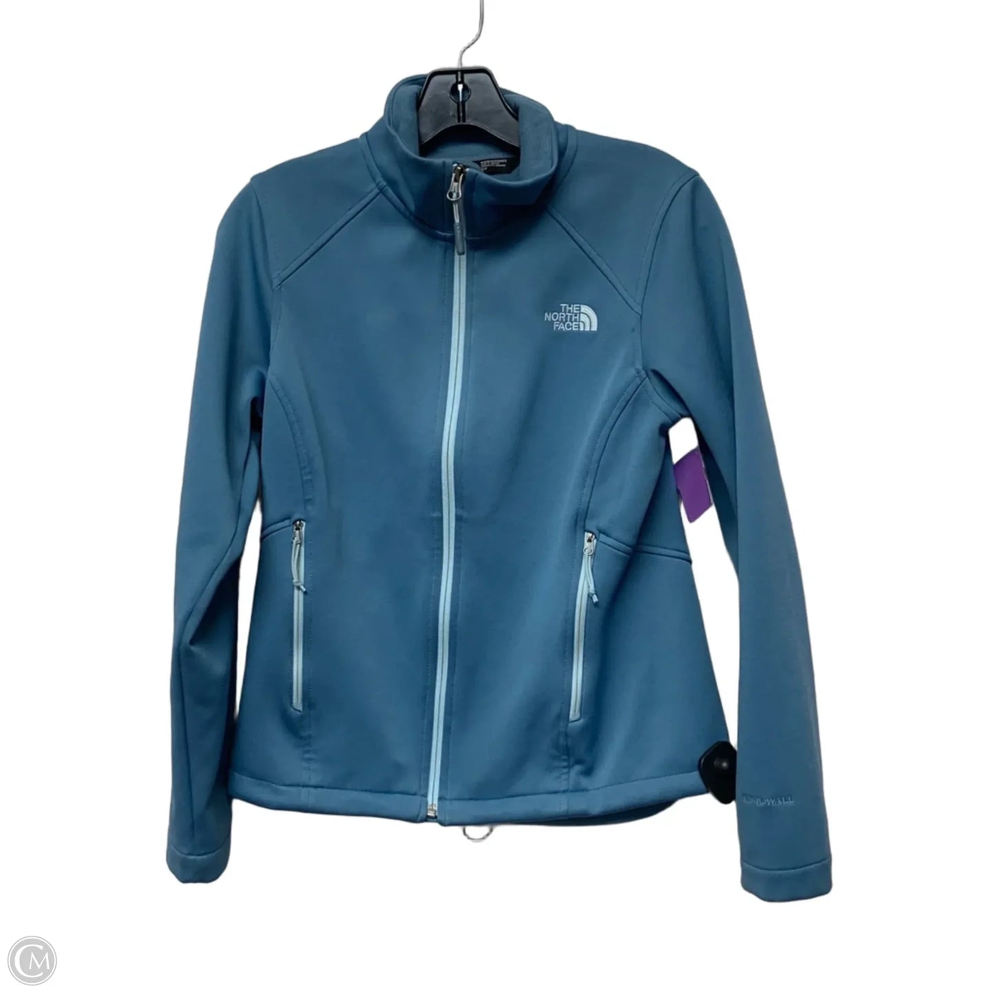 Athletic Jacket By The North Face In Blue, Size: S