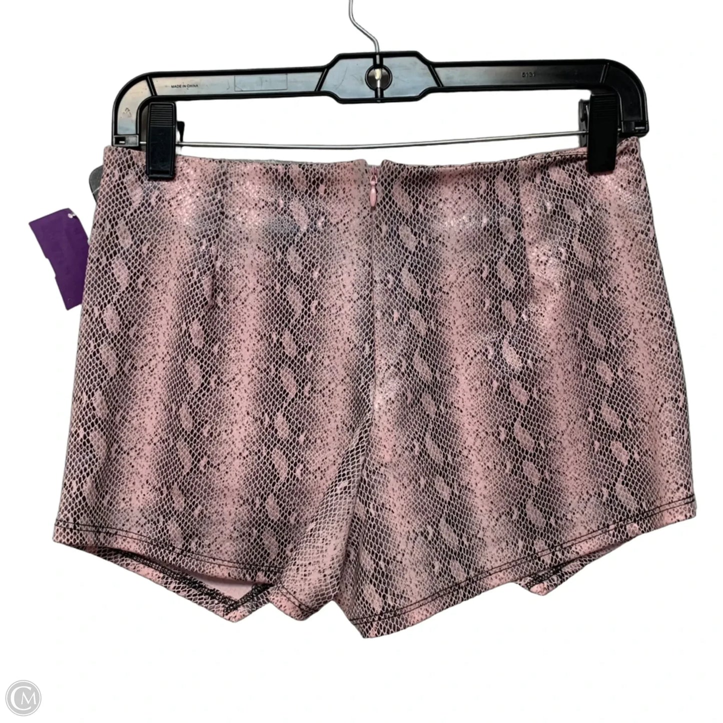 Shorts By Lucy in the Sky In Black & Pink, Size: S