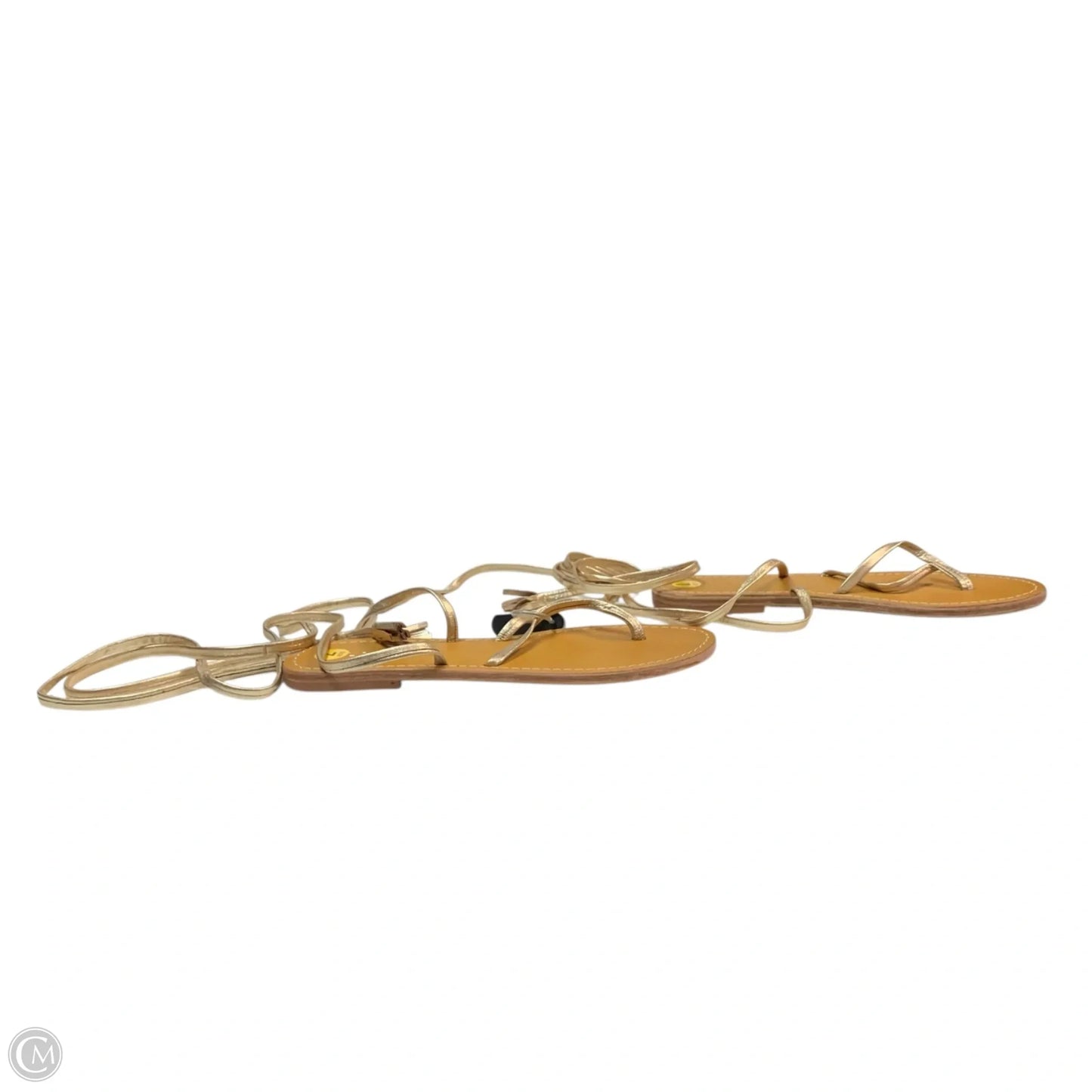 Sandals Flats By Pilcro In Gold, Size: 7