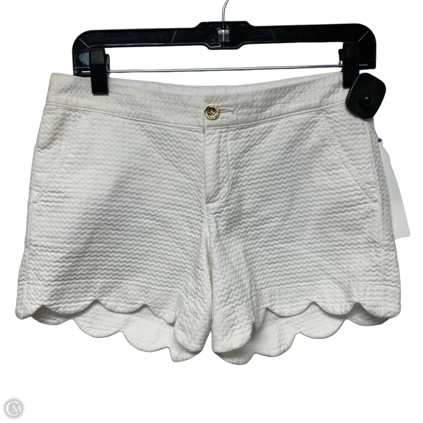 Shorts Designer By Lilly Pulitzer In White, Size: 0