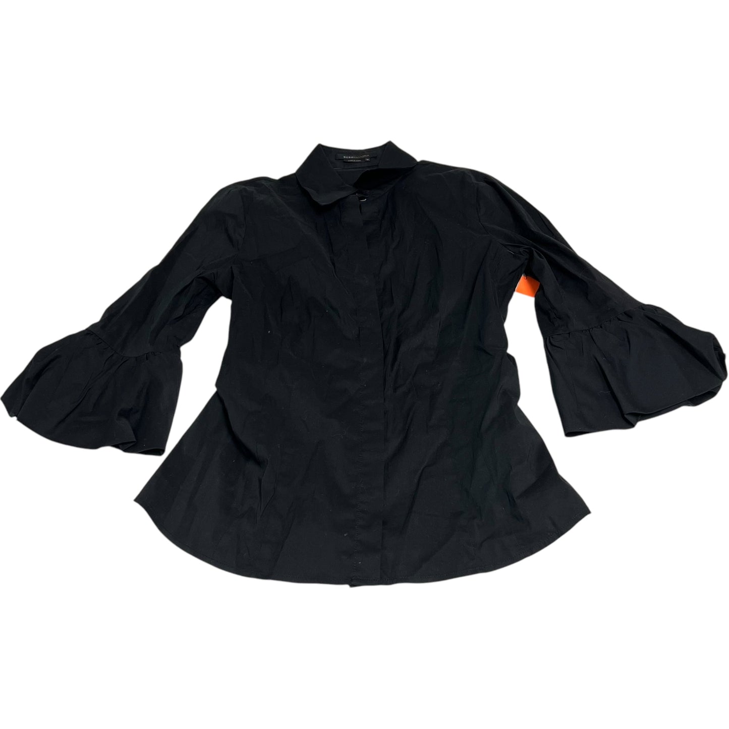 Top Long Sleeve By Bcbgmaxazria In Black, Size: M