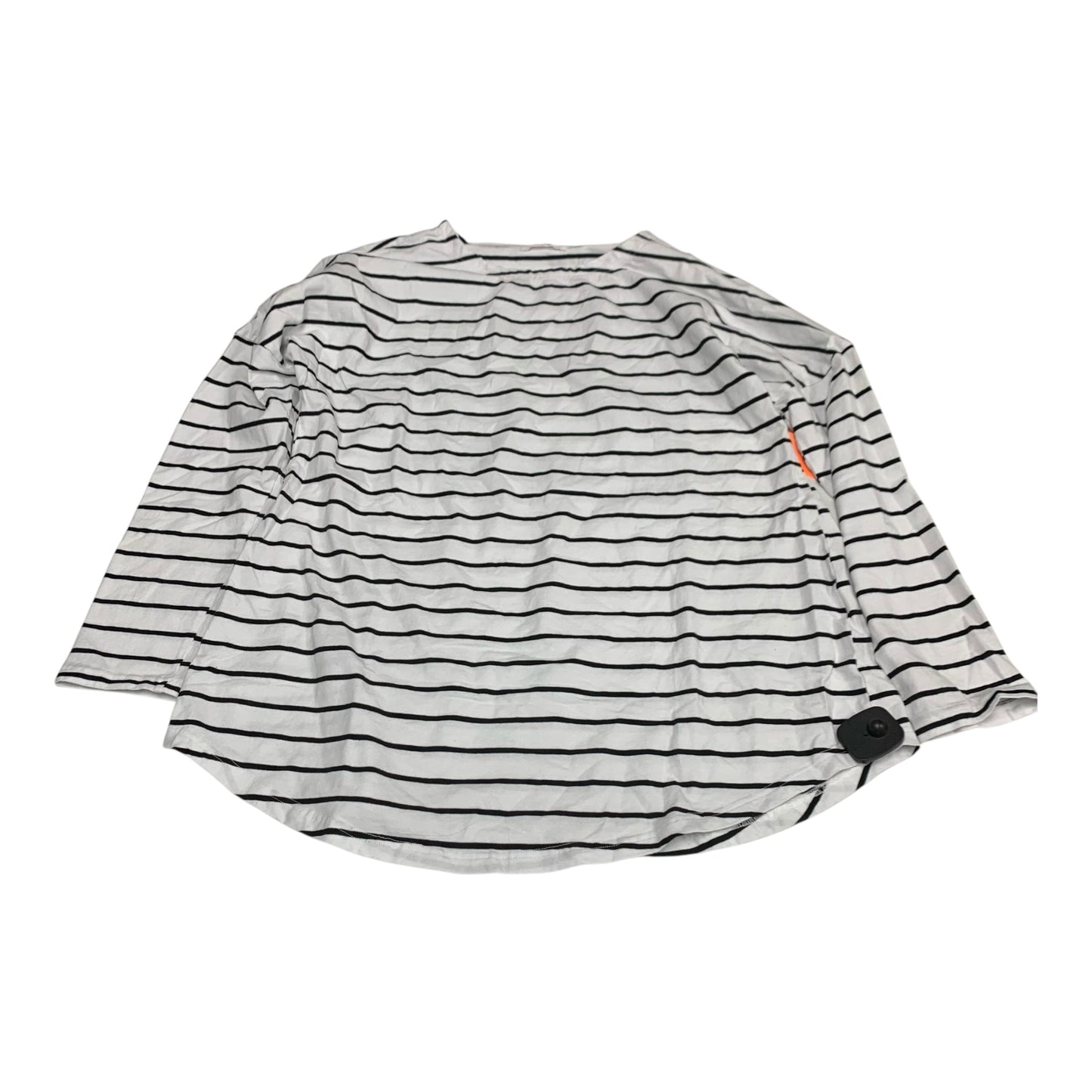 Top Long Sleeve By Sunfaynis In Striped Pattern, Size: 2x