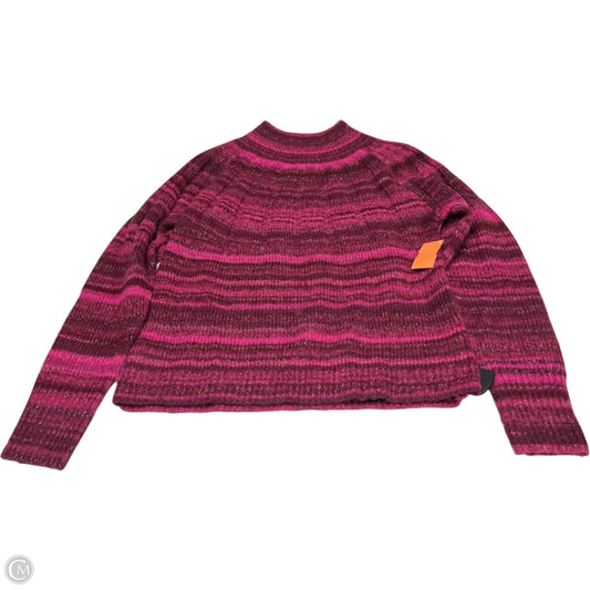 Sweater By Knox Rose In Pink & Purple, Size: S