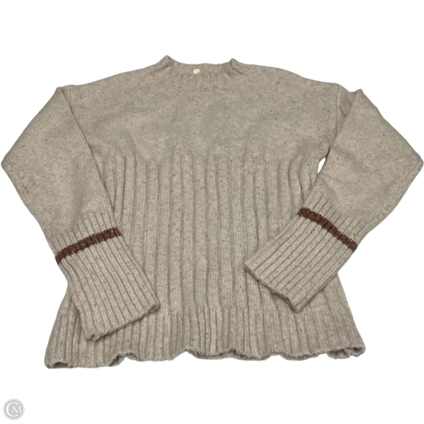 Sweater By Mystree In Taupe, Size: M