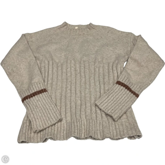Sweater By Mystree In Taupe, Size: M