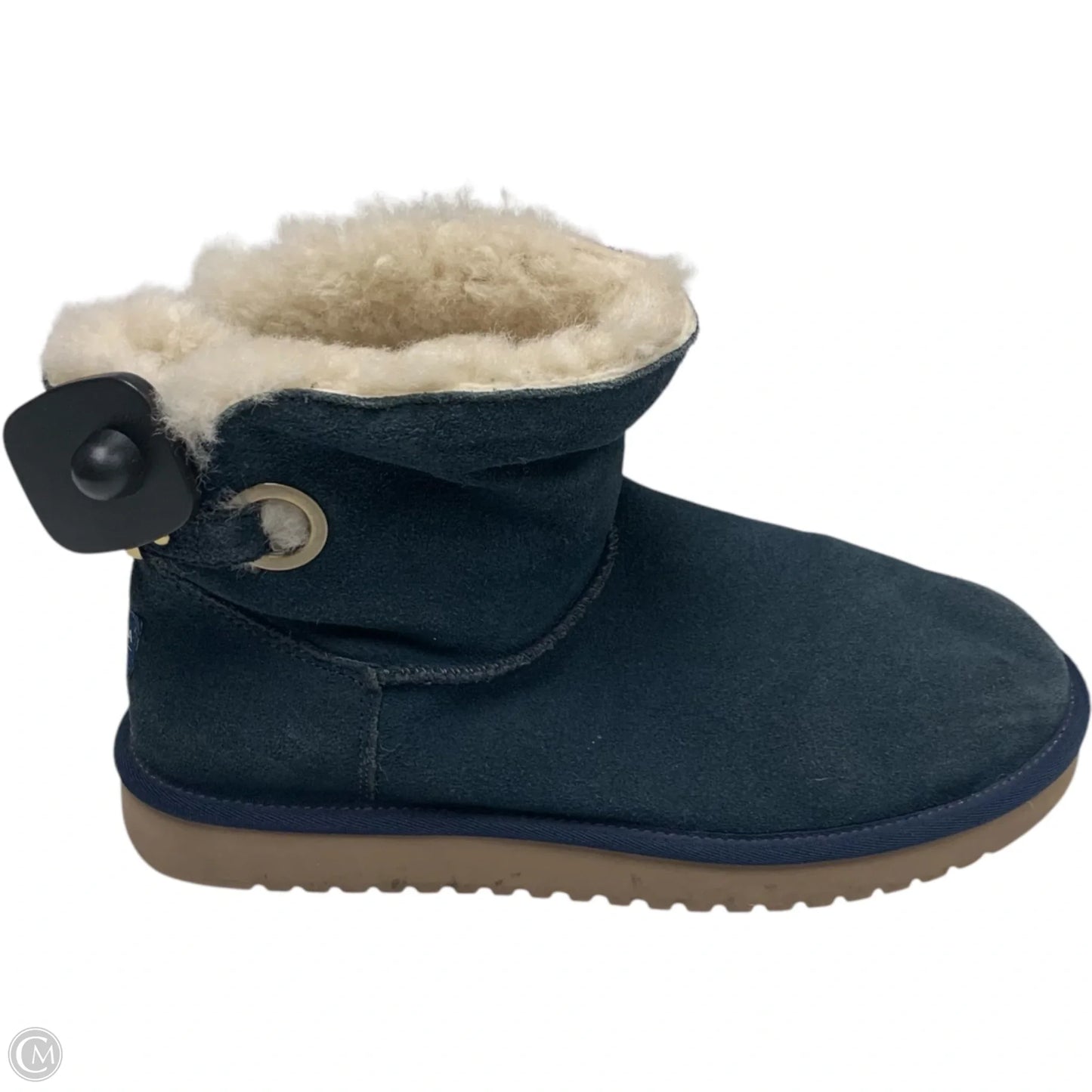 Boots Ankle Flats By Koolaburra By Ugg In Navy, Size: 9