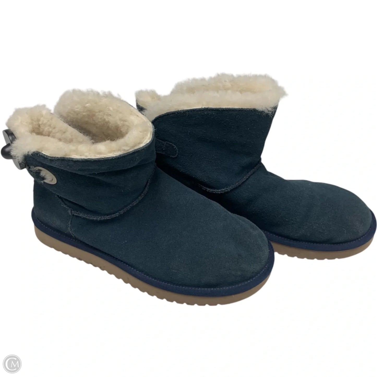 Boots Ankle Flats By Koolaburra By Ugg In Navy, Size: 9