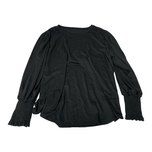Top Long Sleeve By Clothes Mentor In Black, Size: 2x