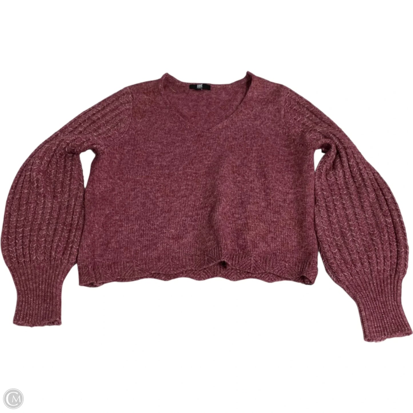 Sweater Designer By Frye In Red, Size: M
